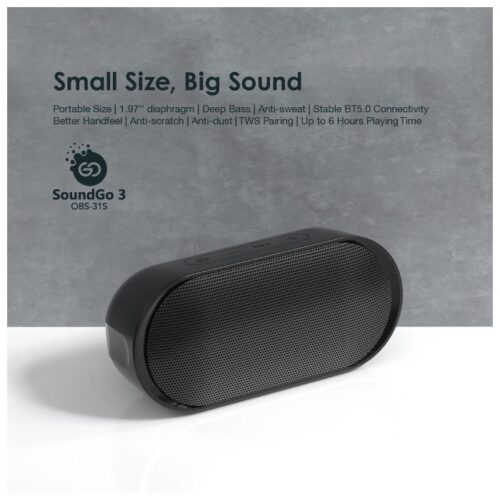 Oraimo SoundGo 3 Enceinte sans fil ultra-portable – Image 2