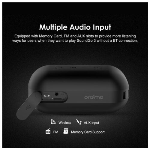 Oraimo SoundGo 3 Enceinte sans fil ultra-portable – Image 3