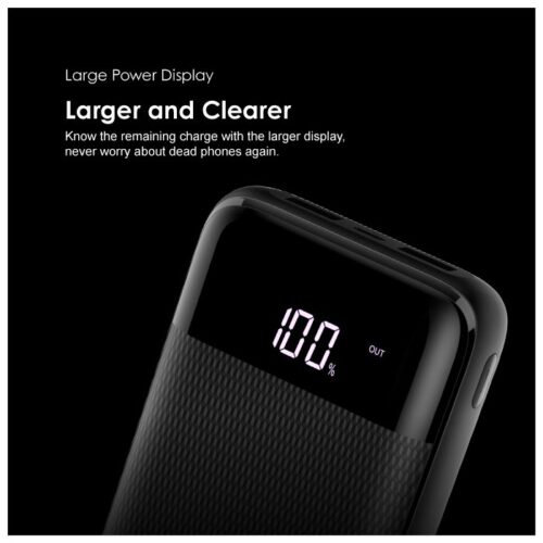 Oraimo Power Bank - OPB-P205D - 20000 Mah - Double Charge Rapide - Noir – Image 2