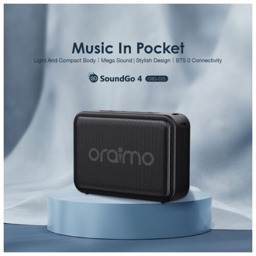 Oraimo Enceinte SansFfil Ultra-portable SoundGo 4 - Noir – Image 2