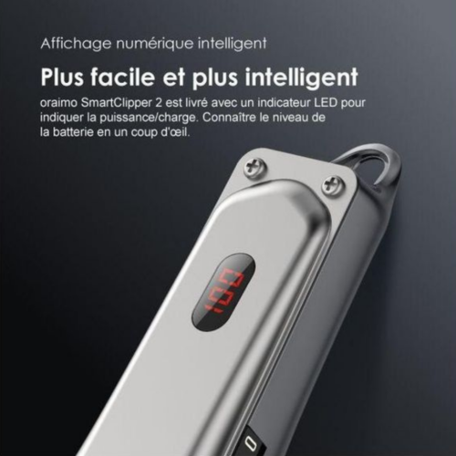 Oraimo SmartClipper2 Tondeuse à cheveux professionnelle - OPC-CL30 – Image 3