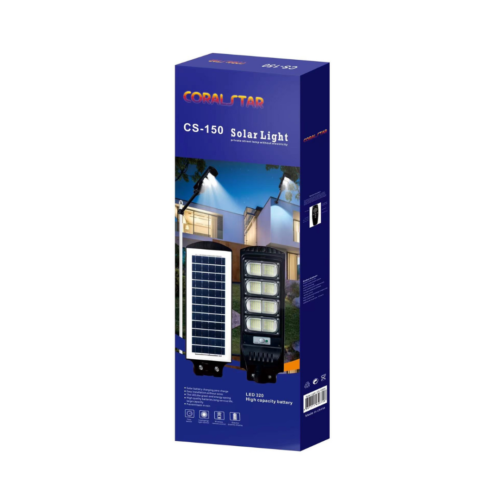Coralstar Lampadaire Solaire avec Support CS-150