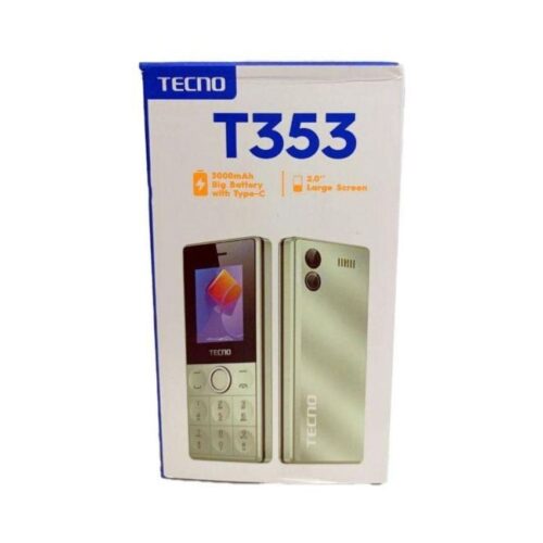 Tecno T353 - Écran 2,4" - Radio FM - BT - Dual SIM - 3000mAh – Image 3