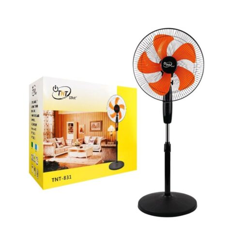 Ventilateur TNT Star 16" - 3 Vitesses - Noir/Orange – Image 2