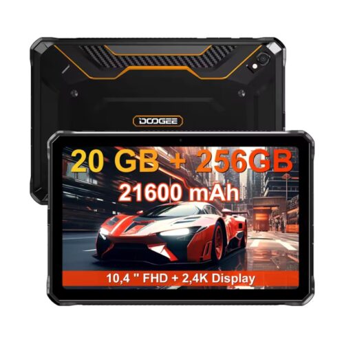 Tablette DOOGEE - ROM 256Go - RAM 20Go - WIFI - 21 600 mAh