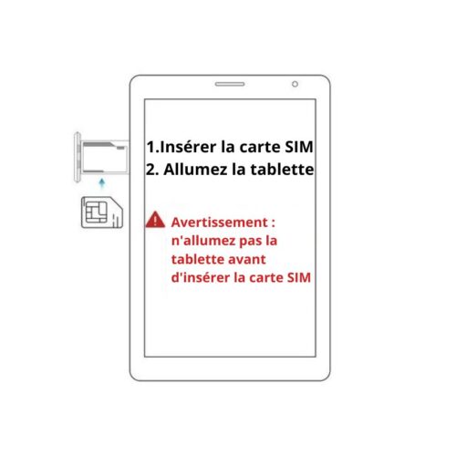 Tablette C Idea 7"- ROM 128Go - RAM 6Go - WIFI - Dual Sim – Image 6