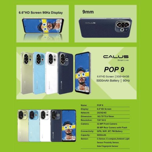 Calus Pop 9 - ROM 64Go - RAM 3Go - 5000mAh – Image 4
