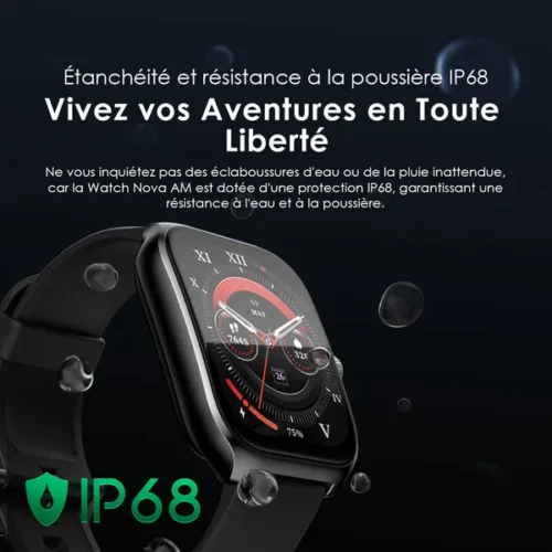 Oraimo Smart Watch Nova AM - Écran AMOLED IP68 de 1,43 pouces incurvé - Montre Connectée - OSW-812 – Image 4