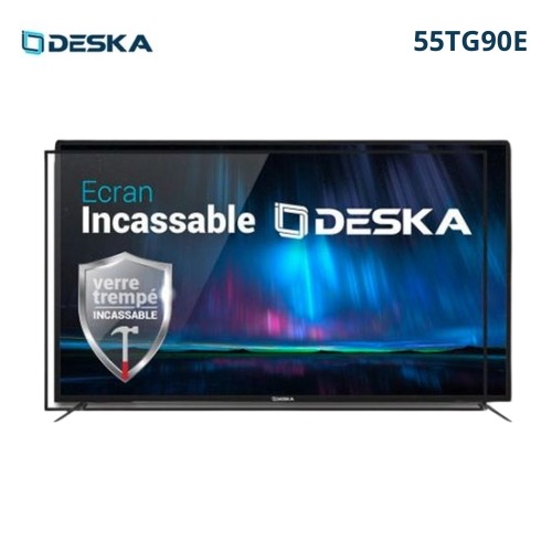 Deska Smart TV 55 Pouces Incassable - Full HD - Noir - 55GT90E - Garantie 12 Mois